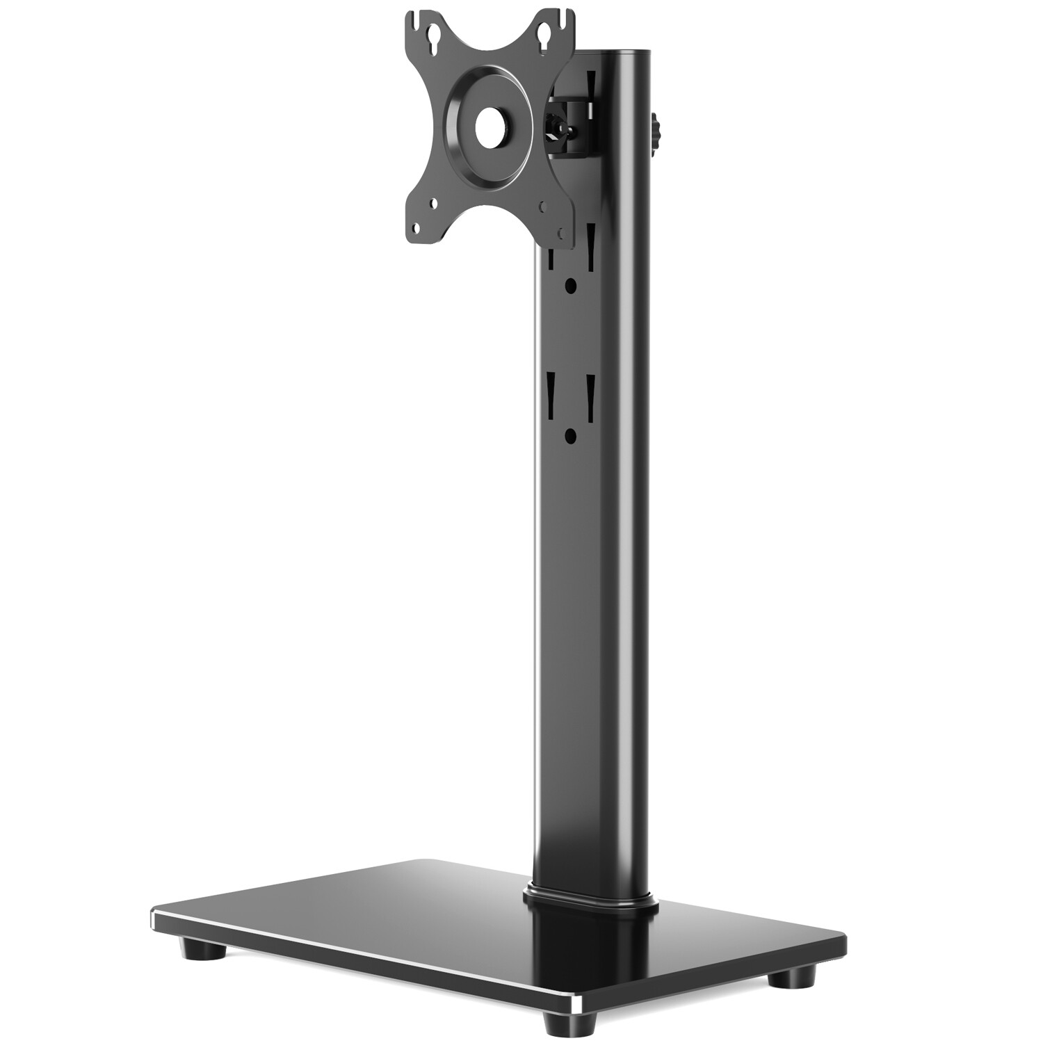 Monitor Stand Base VESA Mount for 15-32 In Flat Panel with Swivel Tilt Rotation-image