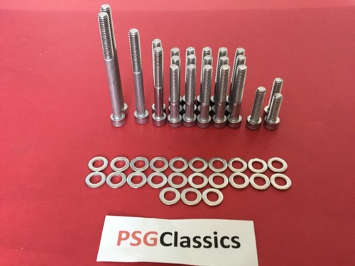 Honda CLR125 City Fly Stainless Steel Engine Covers Allen Screws Set Bolts Kit - 第 1/7 張圖片