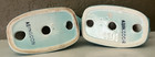 ABINGDON POTTERY ( 1934-50) ASTERS DB CANDLEHOLDER PR #451 (1938-40)-TURQUOISE — photo 6