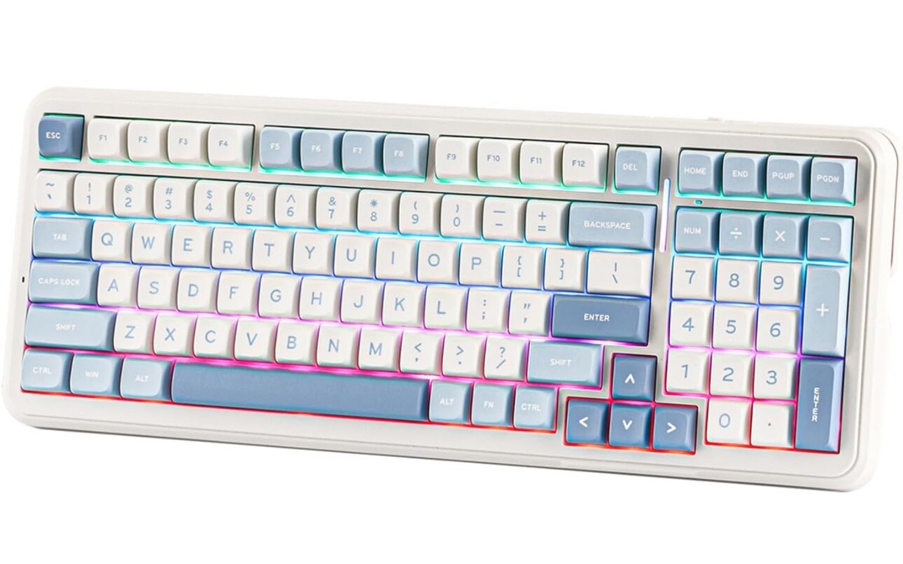 MCHOSE K99 96% Wireless Gaming Keyboard, Gasket Mechanical Keyboard-image