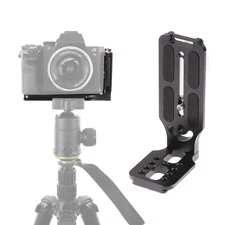 Universal DSLR Camera L Bracket Holder Vertical Tripod Head Quick Release Plate