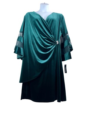 r & m richards knee length dresses R & M Richards Women's Sequin Lace Jacket Dress, 18