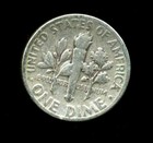 1954 P Roosevelt Dime US 10 Cent U.S America SILVER UNITED STATES 10c Coin #6842 — photo 2