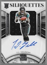 2015 Panini Crown Royale TJ Yeldon RC Silhouettes Signatures/299 JK Jaguars #236
