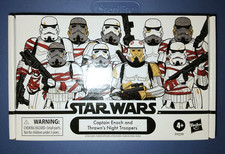 STAR WARS VINTAGE COLLECTION CAPTAIN ENOCH & NIGHT TROOPERS FIGURE 4 PACK SEALED