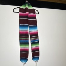 Mexican Serape Graduation Sash Multicolor stole unisex 83.x6.5inches