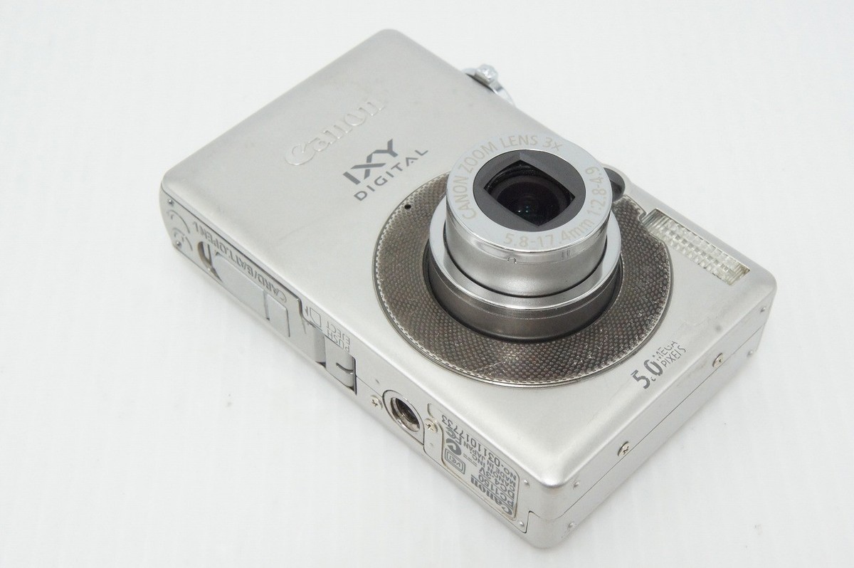 Canon IXY DIGITAL 55 5.0MP Compact Digital Camera Silver #260417k