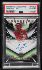 2023 Bowman Inception 248/399 Trey Lipscomb #BPA-TLB PSA 10 GEM MT Auto 1e4z