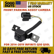 Front Bumper Grille Parking Camera for 2014-2019 INFINITI Q50 Q50L 284F1-4GA1A