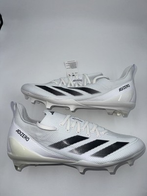 Adidas SM adizero Electric + White Black IH7451 Football Cleats Men's Pick Size