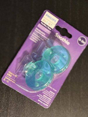(1) Philips Avent SCF190/01 Soothie 0-3mth Green 2 Count