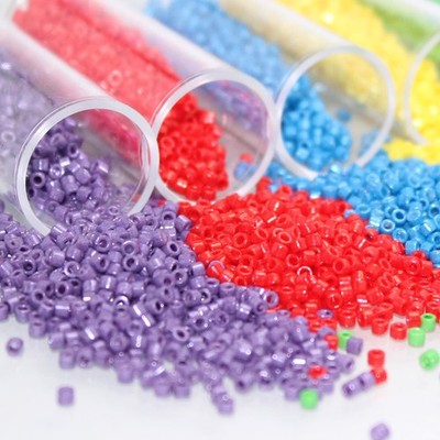 2.0MM MKY Beads 10Grams/Tube Multiple Colors Japanese Glass Beads For DIY Needle