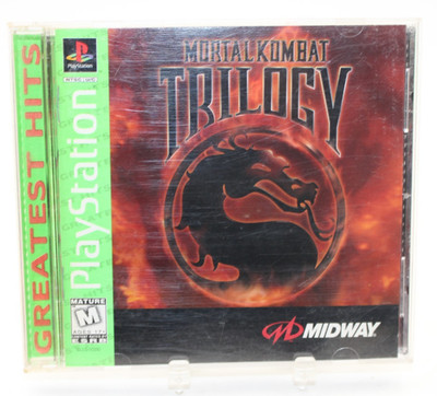 Mortal Kombat Trilogy (PlayStation 1 Game Complete Tested ! PS1 w/ Reg Card