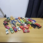 Vtg Lot Of 34 Matchbox Hot Wheels Funline Diecast Racecars Trucks Tank jets