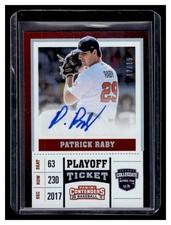 Raby, Patrick - 2017 Elite Extra Edition/Contenders - Autograph - 12/15