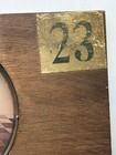 Antique Masonic Magic Lantern Glass Slide With Wood Frame — photo 3
