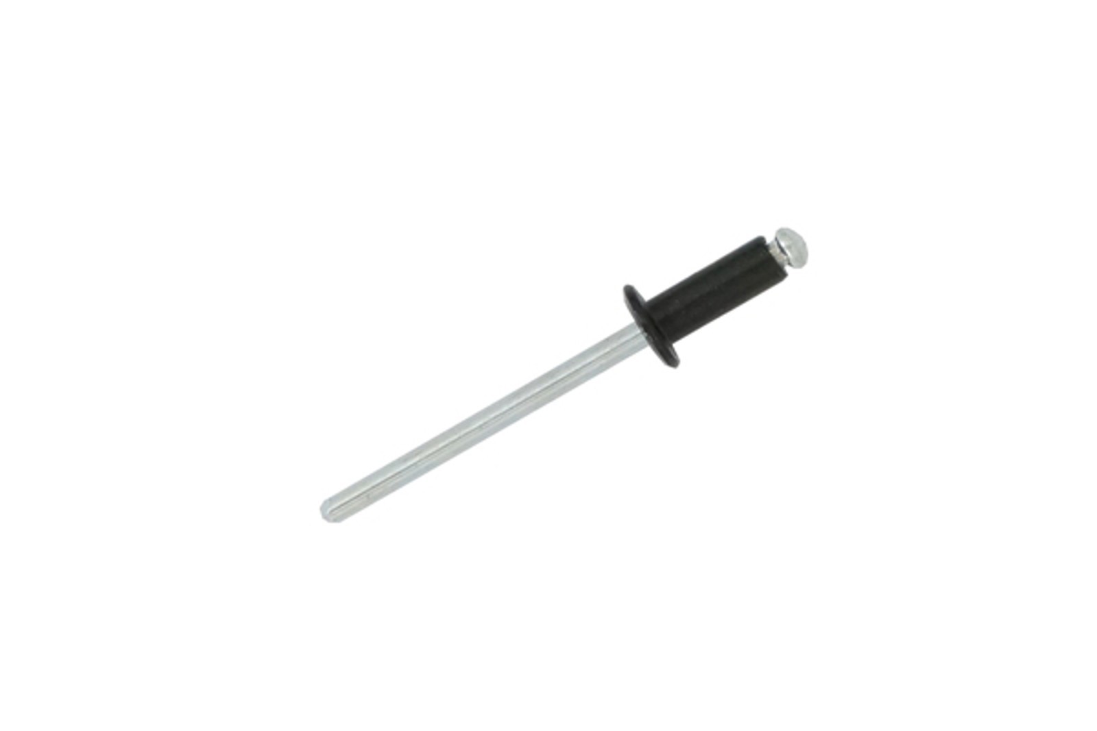 Jrp Riveting Products 4.0 x 14mm Dome Head Rivets RAL 9005 Black - Box of 500