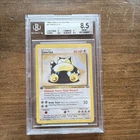 Pokémon Snorlax 27/64 Jungle 1st Edition Beckett 8.5 Rare 1999 Card