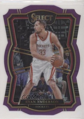 2017-18 Panini Select Premier Level Purple Die-Cut Prizm 97/99 Ryan Anderson 6k8