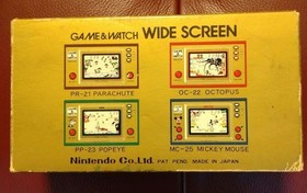 Game & Watch CHEF "Rare" 1981 Showa Retro LCD Game Nintendo. Operation confirmed