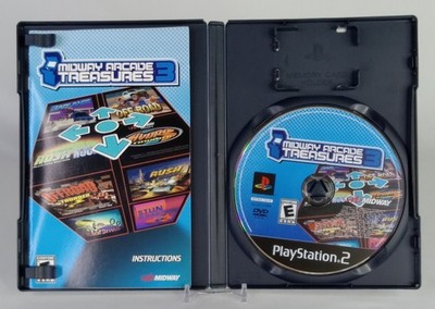 Midway Arcade Treasures 3 Sony PlayStation 2 CIB PS2 Tested Video Game