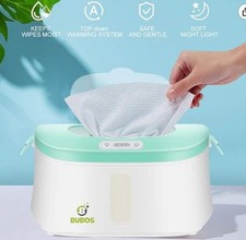 Bubos Baby Wipe Warmer Dispenser Night Light Low High Heat Electric Barely Used