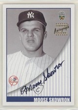 2002 Topps Super Teams Auto Bill Skowron Moose Skowron #STA-MS Auto 1q7