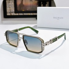 Occhiali da sole Balmain B-I BPS-278 lusso 57-19-145 montatura quadrata unisex
