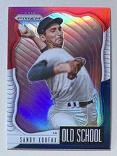 2021 Panini Prizm - Old School Sandy Koufax #OS-7 Red White & Blue Prizm