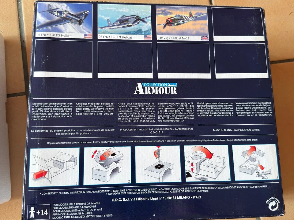 F6F Hellcat 1:48 – Armour Collection – Ref. 98176 – Diecast Metal – US Navy WWII - Photo 4/4