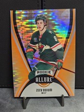 2025-26 UD Allure Hockey - Zeev Buium RC Orange Slice #138 Minnesota Wild