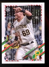 2021 Topps Holiday PITTSBURGH PIRATES  Metallic JOHN NOGOWSKI #HW103