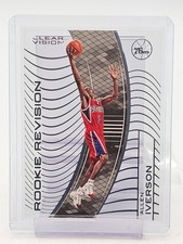 ALLEN IVERSON 2015-16 CLEAR VISION ROOKIE REVISION #132 76ERS Q5537