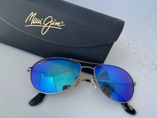 Maui Jim Baby Beach MJ-245-17 Titanium Gold Aviator Sunglasses Frames 56-18 120