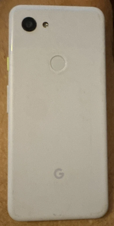 Google Pixel 3 XL White 64 GB Fast Ship Fair Used NO Power Broken Glass Bad LCD - Image 2 of 2
