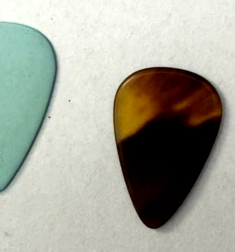 Vintage BLUEGRASS Guitar / Mandolin Pick THICK & HEAVY Natural TONE