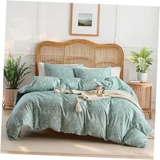 Full Size Bedding Set 1 Full 1 Comforter 2 Pillowcases Fl-sage Green