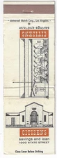 Vintage Matchbook Cover Citizens Savings and Loan Santa Barbara .
