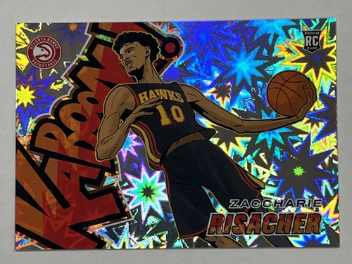 Zaccharie Risacher 2024-25 Panini Revolution Basketball KABOOM! #16 SSP RC