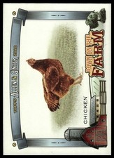 2020 Topps Allen & Ginter Chicken #DF-CH Down on the Farm