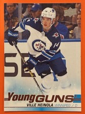 2019-20 Upper Deck Ville Heinola Young Guns Rookie RC #204 Hockey Winnipeg Jets