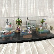 Snoopy Terarium Figure ReMent Lot 7pcs Anime Collectible Display Set