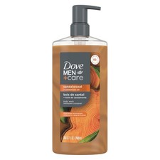 DOVE MEN CARE Body Wash Sandalwood Cardamom Oil to Rebuild Skin 26 oz