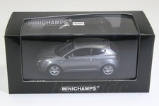 Minichamps 1/43 Alfa Romeo MiTo 2009 Gray Metallic Diecast Model Car