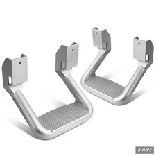Dna Motoring Pair Aluminum Side Hoop Steps Universal Side Step Compatible With Dna Motoring Pair Aluminum Side Hoop Steps Universal Side Step Compatible With