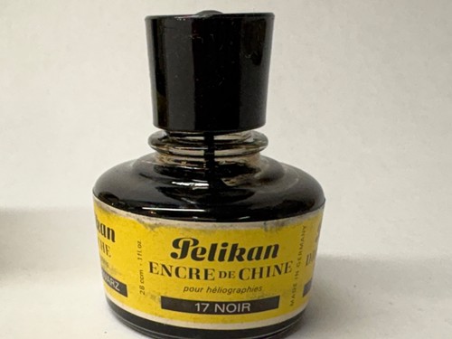 PELIKAN TUSCHE Riproducibile (Diazo) #17 Inchiostro Nero 517 Gunther Wager 1floz - Foto 4 di 9