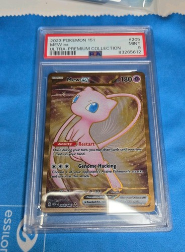 Mew EX Metal Card Scarlet & Violet 151 Ultra-Premium Collection 205/165 PSA9