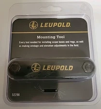 Leupold 52296 Gunsmith Rifle Scope Mounting Tool Torx Hex Slotted NEW IN PACKAGE
