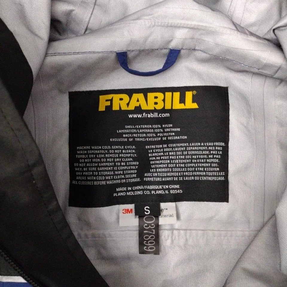 Chaqueta Frabill F2 Surge 3XL Roja Impermeable Pesca Lluvia Abrigo StormShield Tech Foto 4 de 4