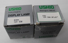 LOT OF 2 USHIO Halogen Projector Lamp EJV 21V - 50W New In Box
